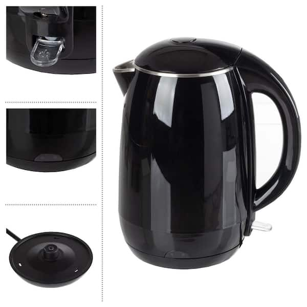 Classic Cuisine 7-Cup Stainless-Steel Interior Electric Kettle