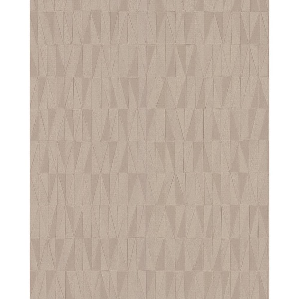 York Wallcoverings Beige Frost Peel and Stick Vinyl Wallpaper Matte, 27 in. x 27 ft.