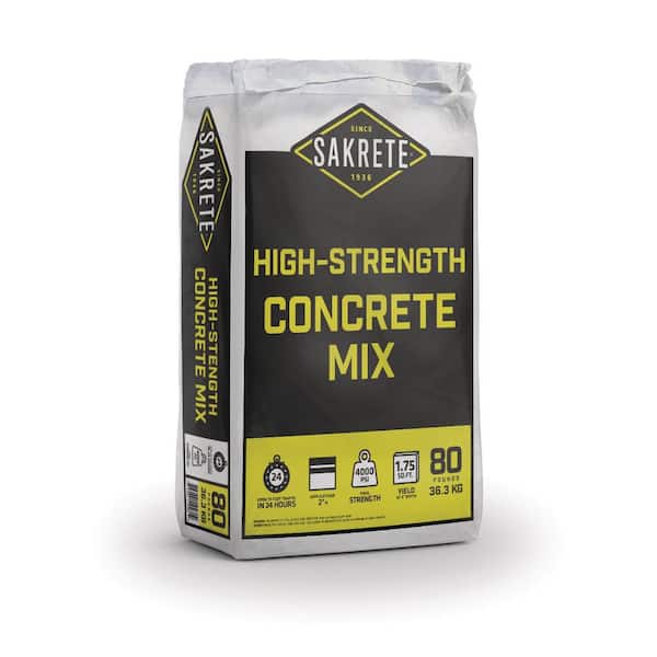 SAKRETE  lb. Gray Concrete Mix    The Home Depot