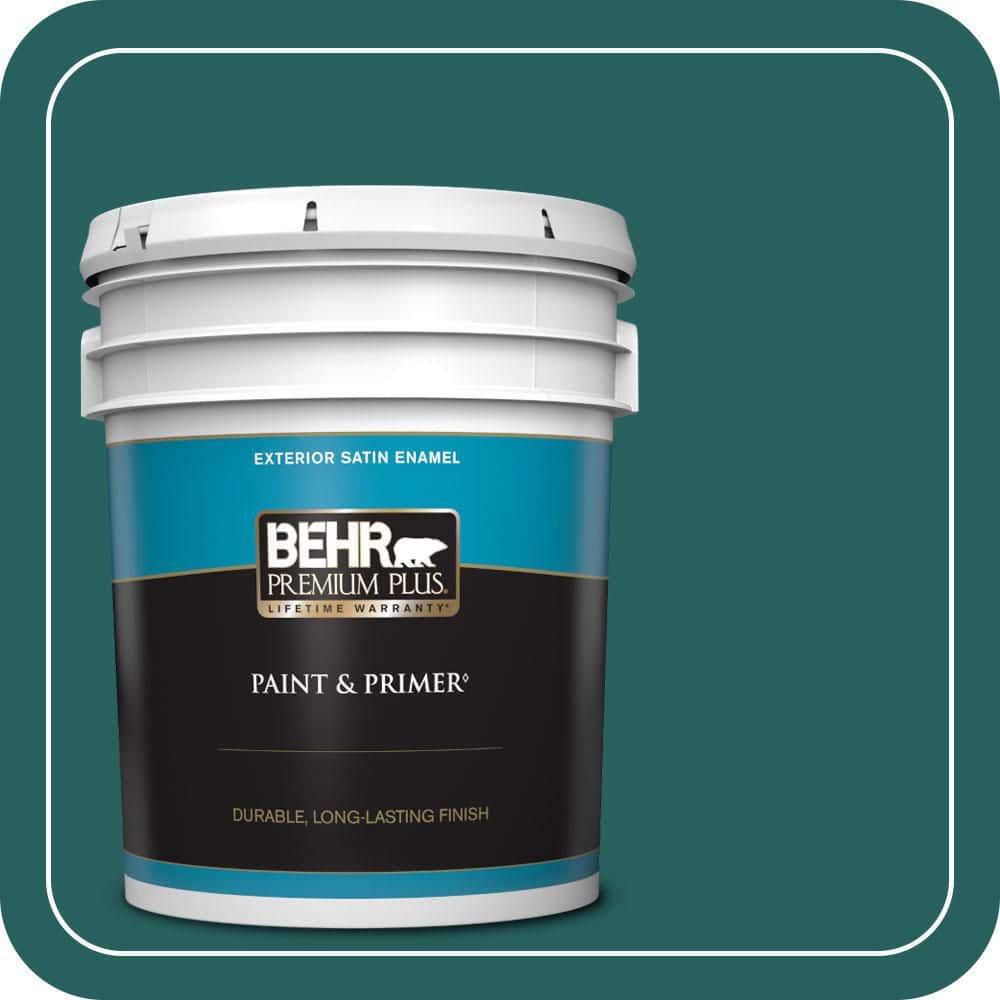 5 gal. #MQ6-05 Verdant Forest Satin Enamel Exterior Paint & Primer price history on PriceWatchPro