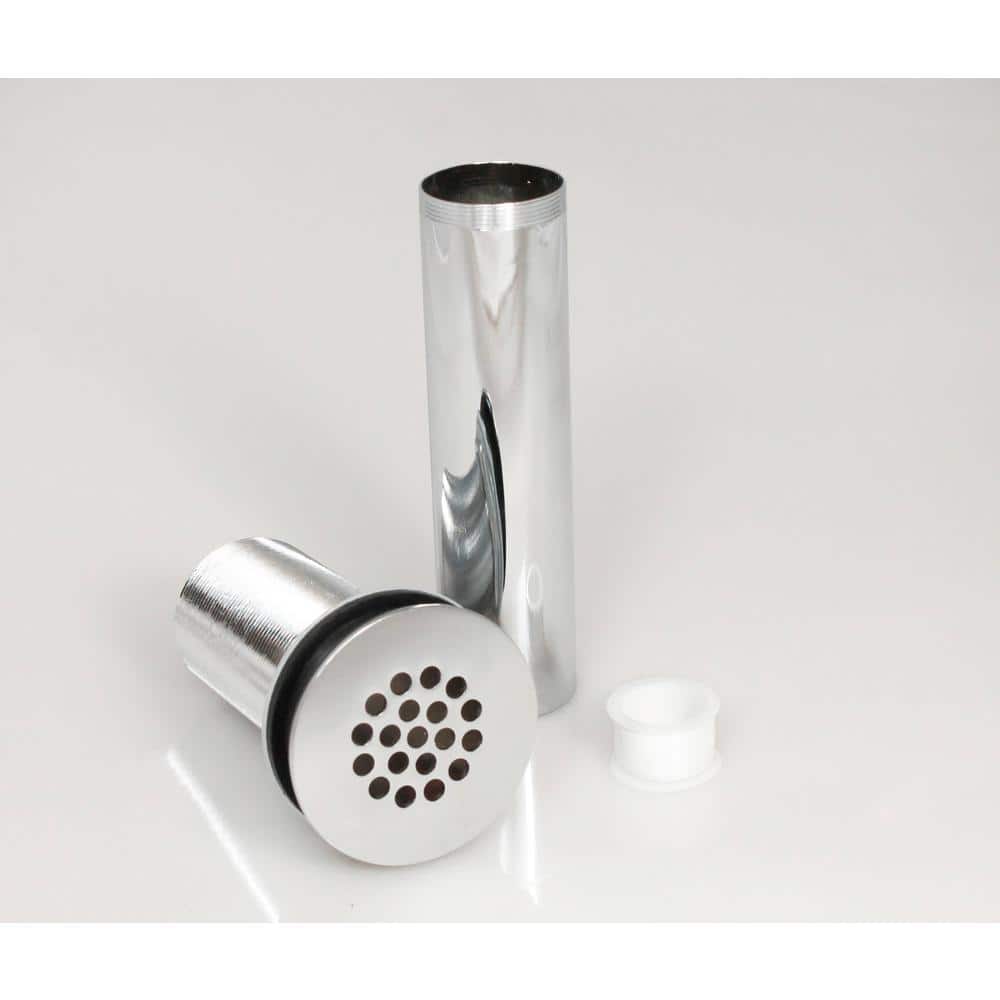 Polished Chrome Universal Grid Bathroom Sink Drain