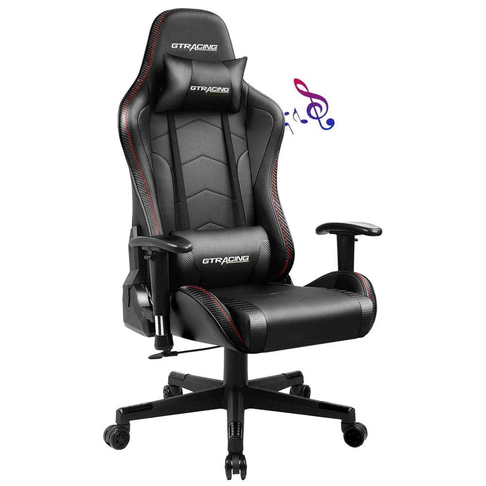 ComHoma Gaming Chair Faux Leather with Pocket Spring Cushion ComHoma Gaming Chair Faux Leather with Pocket Spring Cushion