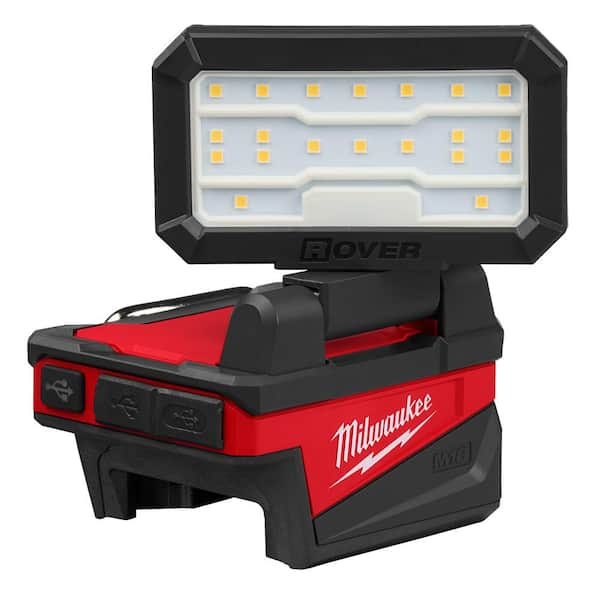 M18 18-Volt Lithium-Ion Cordless 1000 Lumens ROVER Compact Folding Flood Light with USB Charging (Tool-Only)