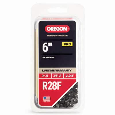 Oregon R28F Polesaw Chain for 6 in. Bar, Fits Remington, Milwaukee and Craftsman