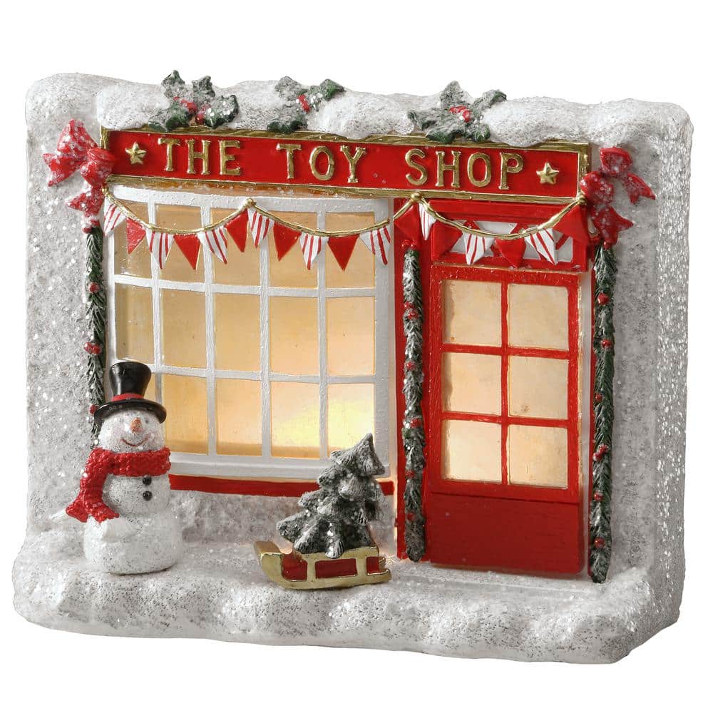 National Tree Company in. Pre-lit Toy Shop PG11-20J93116-1 The Home  Depot