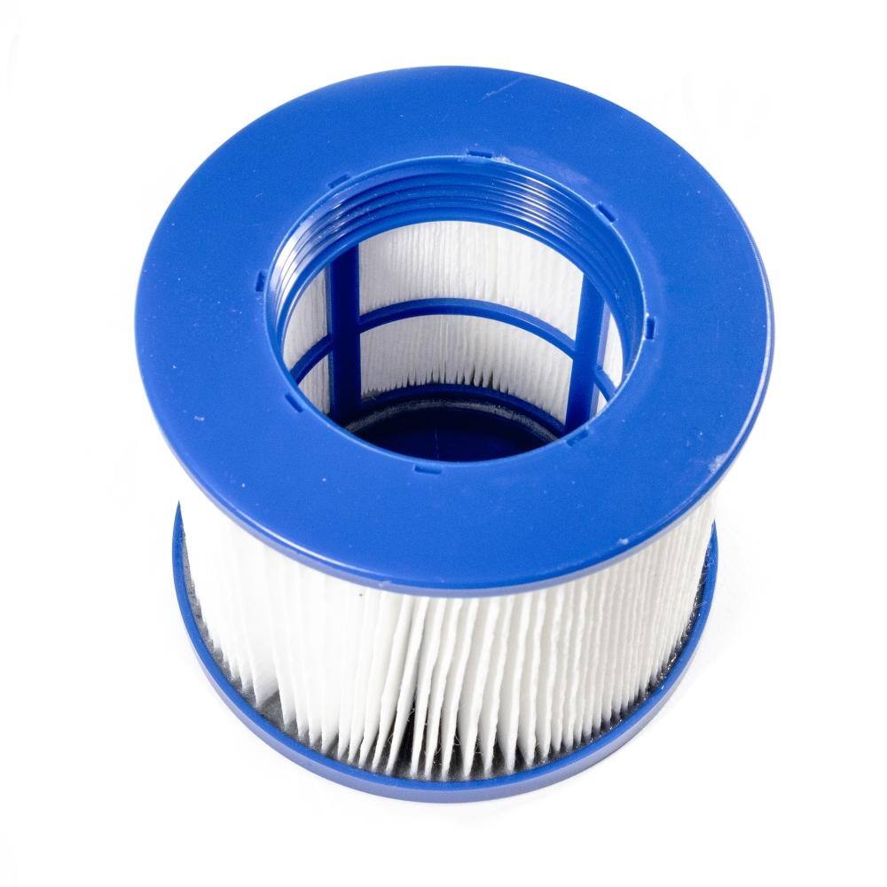 Blue and White Inflatable Hot Tub Spa Filter Cartridge Set