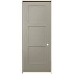 32 in. x 80 in. Birkdale Desert Sand Paint Left-Hand Smooth Solid Core Molded Composite Single Prehung Interior Door