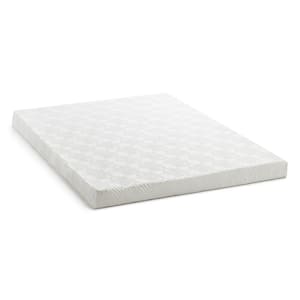 4 in. California King Gel Memory Foam Mattress Topper with Breathable Cover