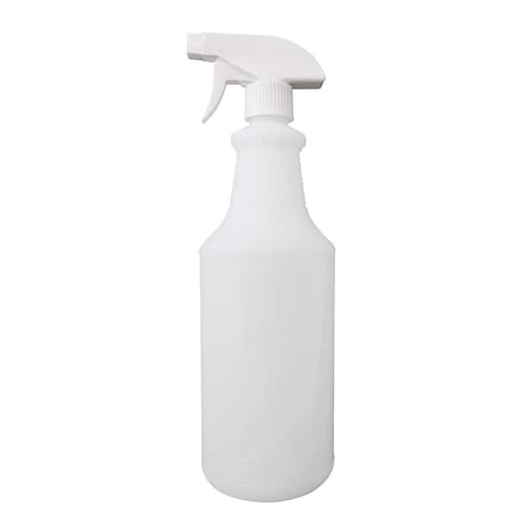 Empty Plastic Natural Spray Bottle - 32 oz Spray Bottles for Cleaning  Solutions - 100% Leak Proof with Mist Stream and Off Trigger Settings - for  Home, Garden, Chemicals, and More (Natural) 