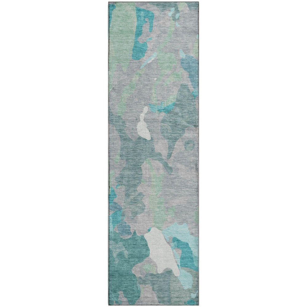 Mayfield Premium Machine Washable Abstract AMF2161 Taupe 2 ft. x 7 ft. Runner Rug price history on PriceWatchPro