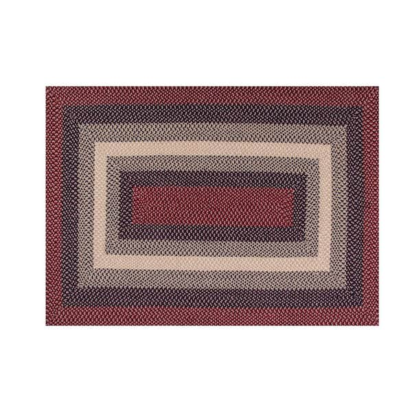 Better Trends Chenille Solid Braid Collection is Durable and Stain  Resistant Reversible Indoor Area Utility Rug 100% Polyester in Vibrant  Colors, 30