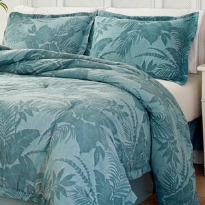 Blue Abalone Cotton Comforter Set