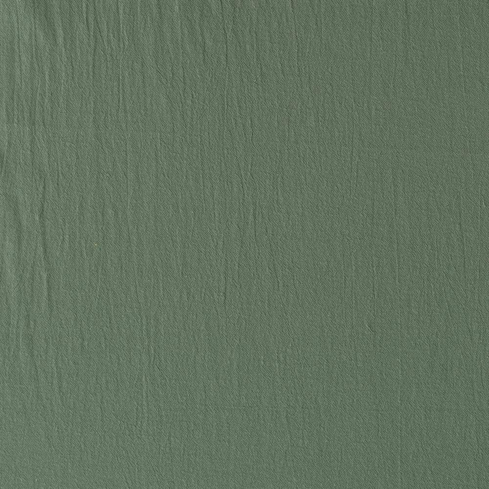 Moss Green Cotton Twist Tab Light-Filtering Curtain Panel 52" x 84"