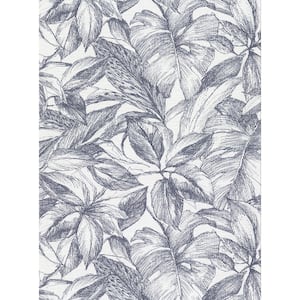 Simone Denim Tropical Denim Vinyl Strippable Roll (Covers 60.8 sq. ft.)