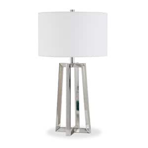 Helena 25-1/2 in. Polished Nickel Table Lamp