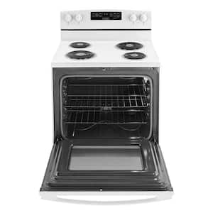 4.8 cu. ft. 4 Burner Element Electric Range in White