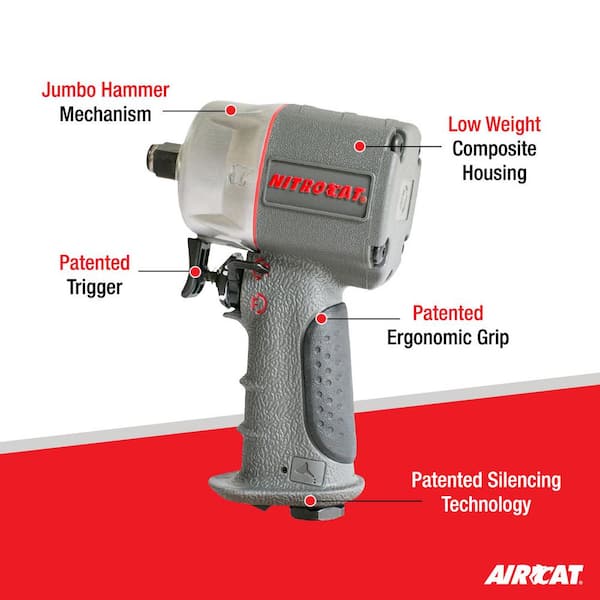 NITROCAT 1/2 in. Composite Impact Wrench