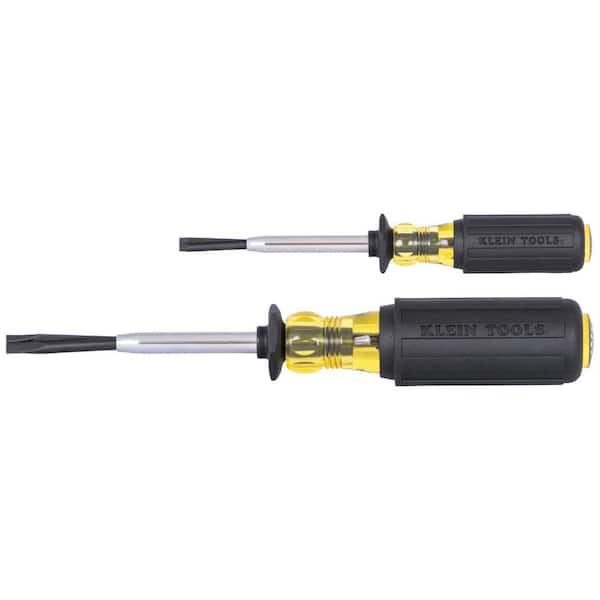Klein Tools Slotted Screw Holding Driver Kit, 3/16 in. and 1/4 in.