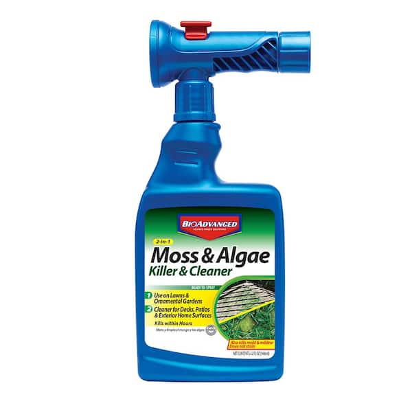 BIOADVANCED 32 oz. Ready-to-Spray 2-in-1 Moss and Algae Killer