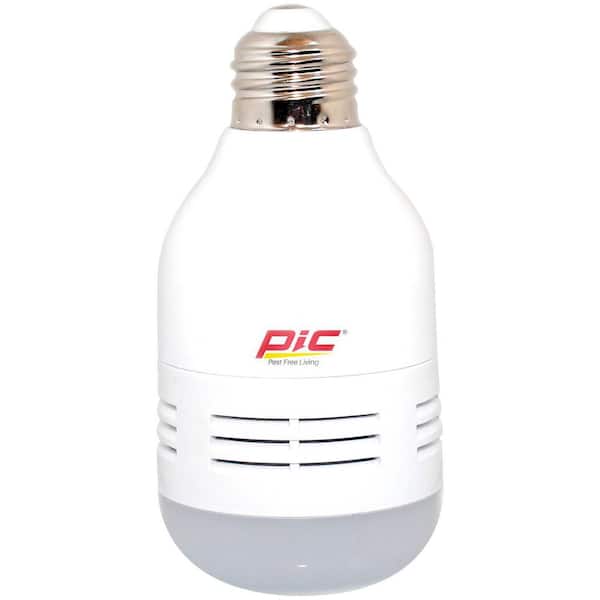 PIC 7-Watt 2-in-1 Sonic/LED Repelling Light Bulb