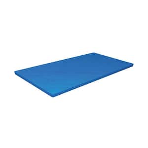 Flowclear 13 ft. x 7 ft. Rectangular Blue Above Ground Pool Leaf Cover