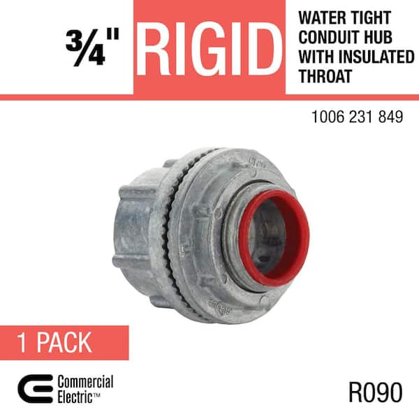 3/4 in. Rigid Water-Tight Conduit Hub 3/4 in. Rigid Water-Tight Conduit Hub