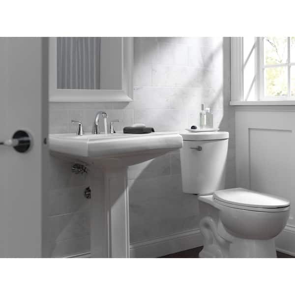 Parkwood 8 in. Widespread 2-Handle Bathroom Faucet with Pop-Up Assembly in Chrome
