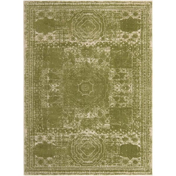 Unique Loom Bromley Wells Green 9' 0 x 12' 2 Area Rug
