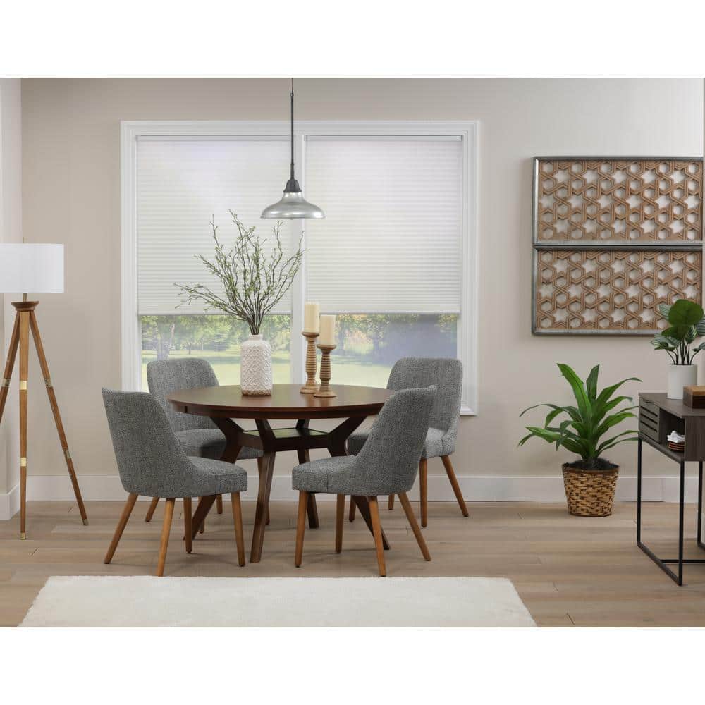 White Cordless Light Filtering Cellular Fabric Shade 29" x 48"