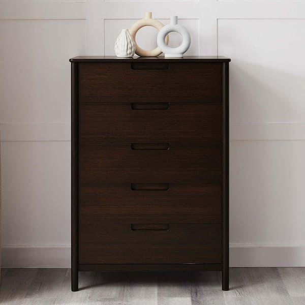 Teagan Brown Coffee 5-Drawer 19 in. Chest of Drawers TGN004CF - The Home Depot Teagan Brown Coffee 5-Drawer 19 in. Chest of Drawers TGN004CF - The Home Depot