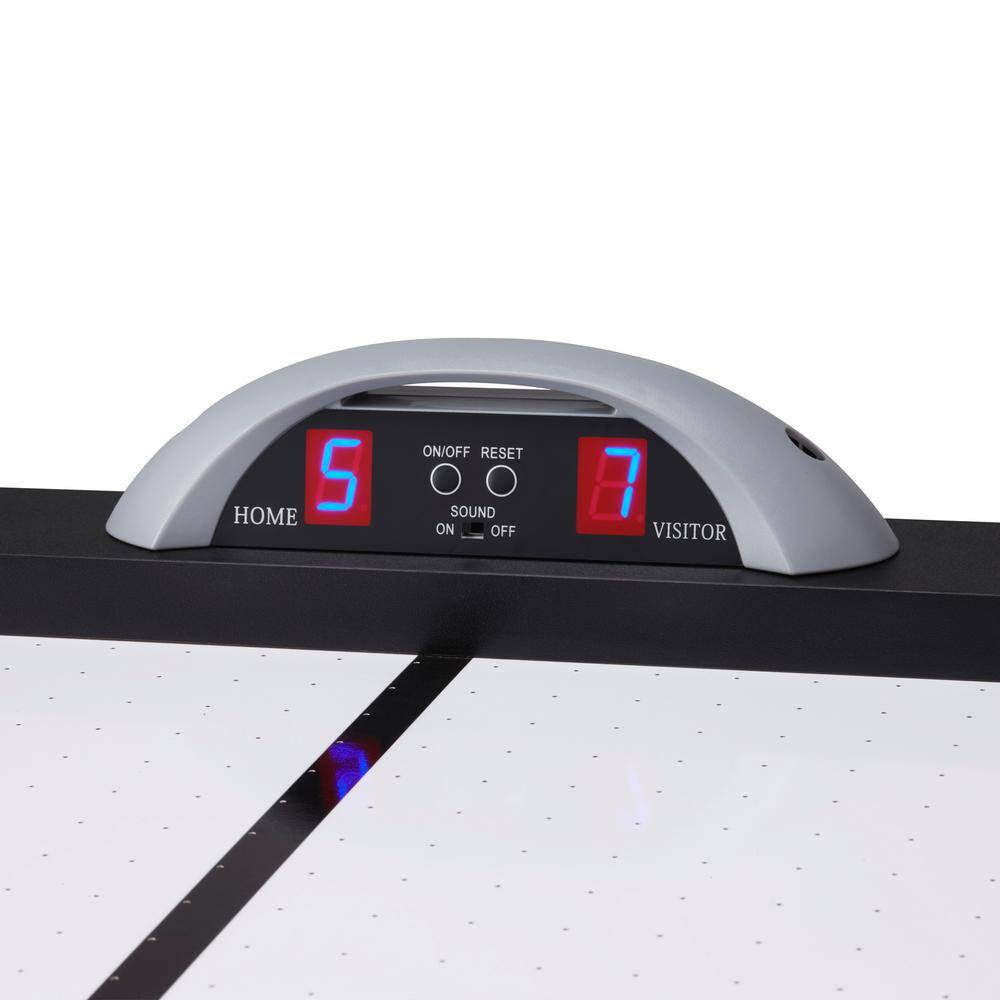 Storm MMXI 7-Foot Black and White Air Hockey Table
