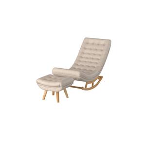 armless outdoor rocking chair