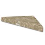 15 in. Corner Shelf Niche in Petrafini