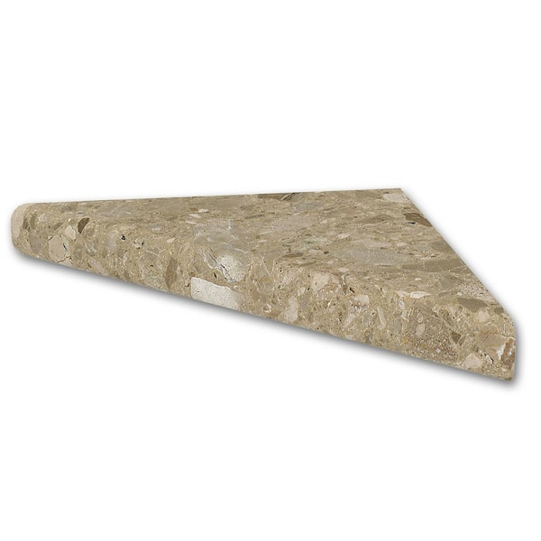 FlexStone 15 in. Corner Shelf Niche in Petrafini