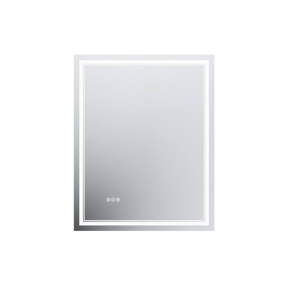 40 in. W x 32 in. H Frameless LED Wall Mounted Bathroom Vanity Mirror Light