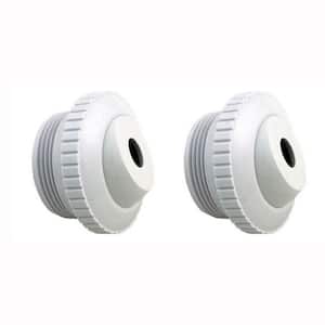 Swimming Pool Spa 1.5 in. Eyeball Return Jet Fitting w/1/2 in. Open for In Ground Pool (2-Pack)