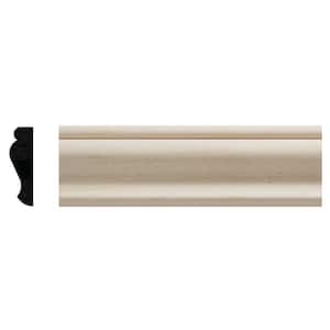 589 3/8 in. x 1 1/4 in. x 96 in. Colonial Unfinished Flat Utility Moulding, S4S (1-Piece − 8 Total Linear Feet)