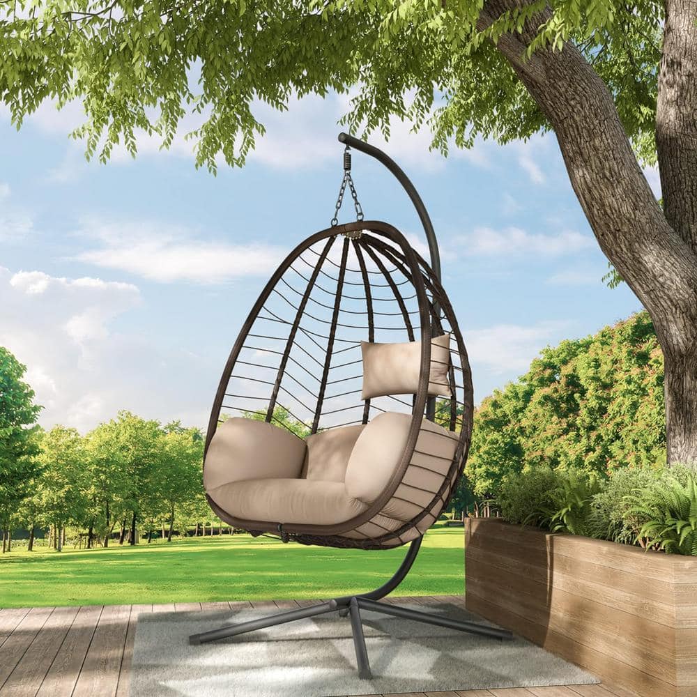 Egg patio chair swing sale