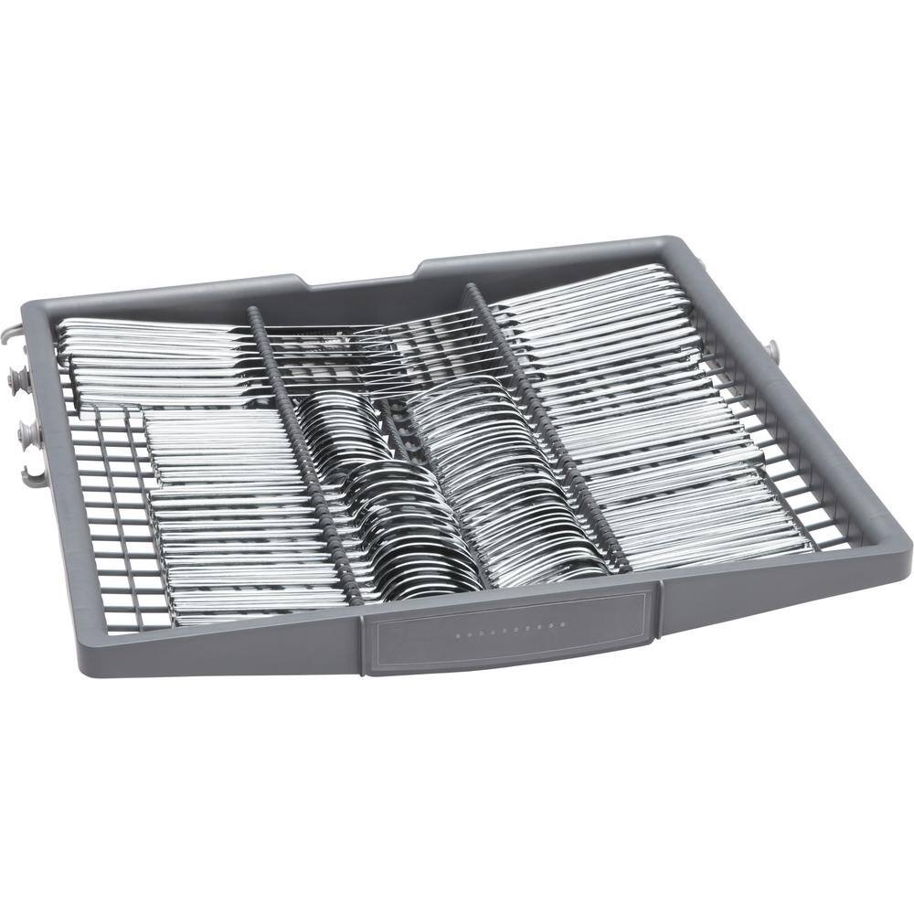 24" Stainless Steel Built-In Dishwasher with Front Control and 3rd Rack