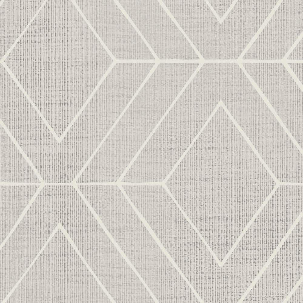 diamond-geometric-art-deco-lines-warm-grey-peel-and-stick-smooth-vinyl