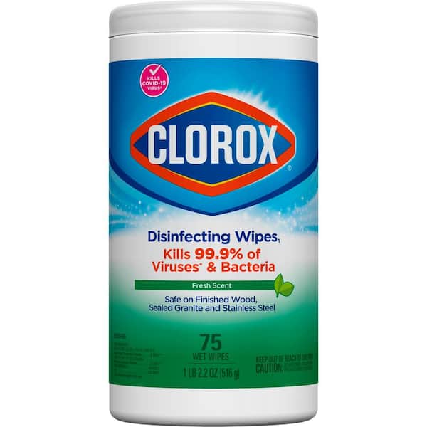 Clorox Disinfecting Wipes Bleach Free Cleaning Wipes Crisp Lemon 35 Count -  Office Depot
