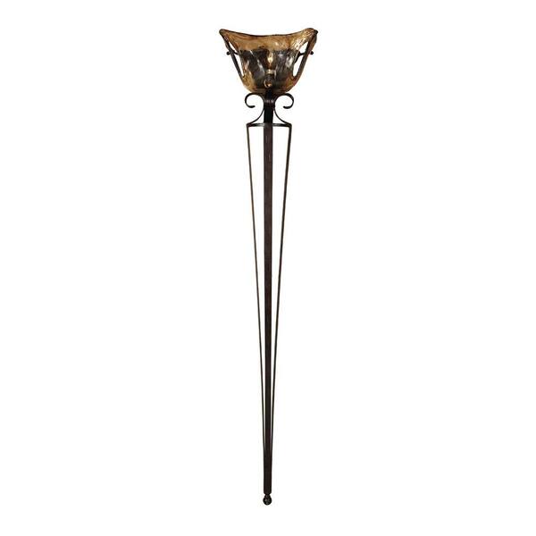 Global Direct Vetraio 1-Light Mount Bronze Wall Torchiere