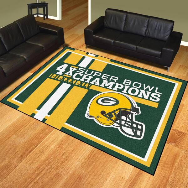 FANMATS Philadelphia Eagles 5ft. x 8 ft. Plush Area Rug