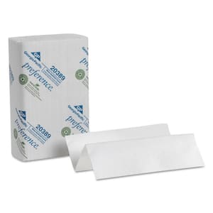 Multi-Fold White Paper Towels 9 1/4 x 9 2/5 (250 Sheets per Pack, 16 Packs per Carton)