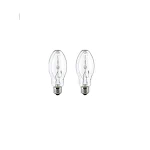 70-Watt ED17 Pulse Start Metal Halide Medium E26 Base 5,600 Lumen HID Light Bulb in Cool White 4000K (2-Pack)