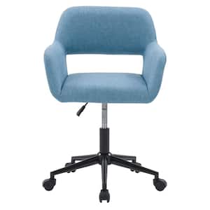 Marlowe Light Blue Fabric Upholstered Task Chair