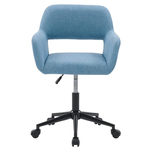 CorLiving Marlowe Light Blue Fabric Upholstered Task Chair