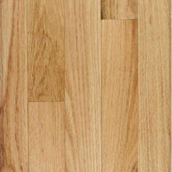 Millstead Red Oak Natural Solid Hardwood Flooring - 5 in. x 7 in. Take Home Sample