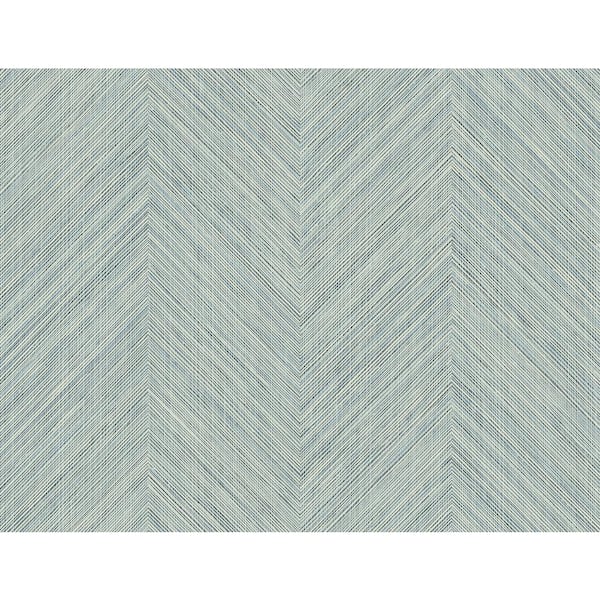 NextWall Seabreeze Chevron Stripe Vinyl Peel and Stick Wallpaper Roll ...