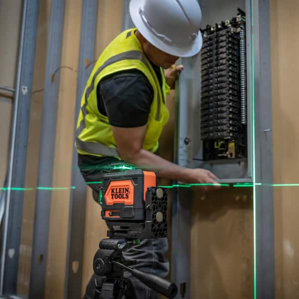 Klein Tools Rechargeable Self Leveling Green Planar Laser Level